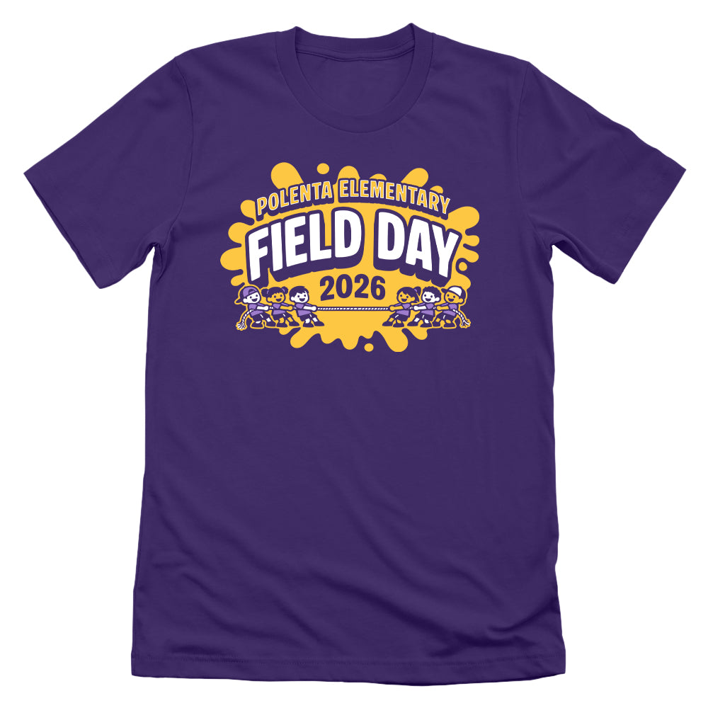 Polenta Field Day 2026 - Adult Tee (Pickup at school)