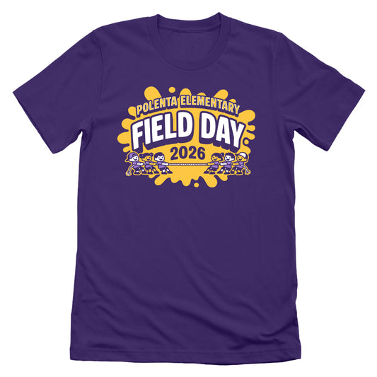 Polenta Field Day 2026 - Adult Tee (Pickup at school)