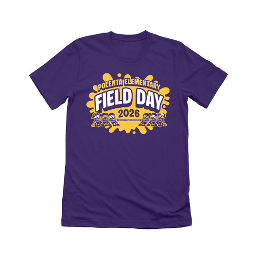 Polenta Field Day 2026 - Youth Tee (Pickup at school)