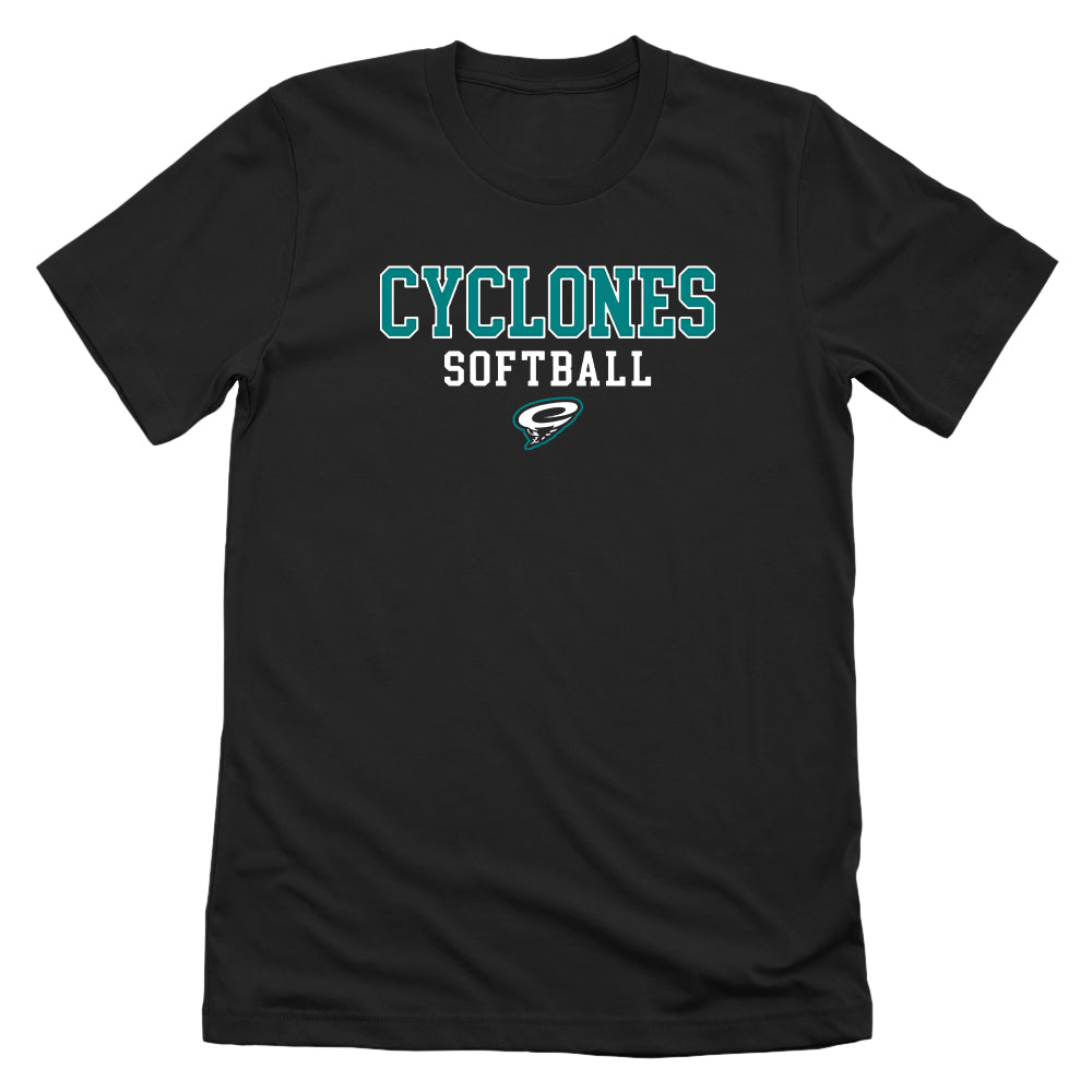 CCS Cyclones Softball (Front Print)