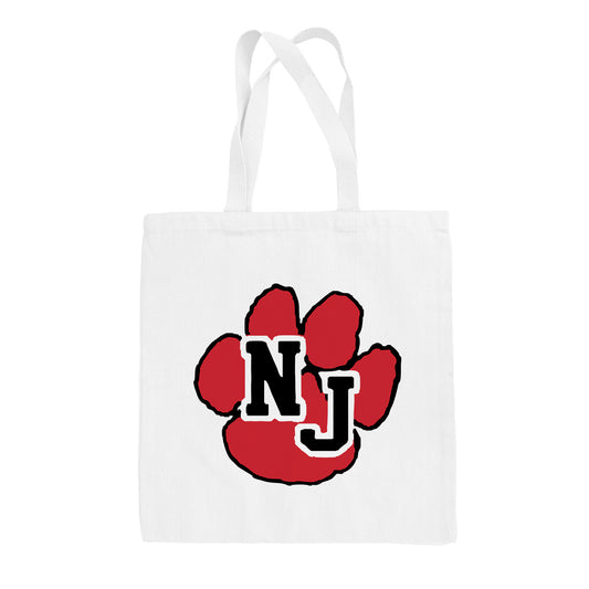 NJMSJ Paw Print Tote Bag